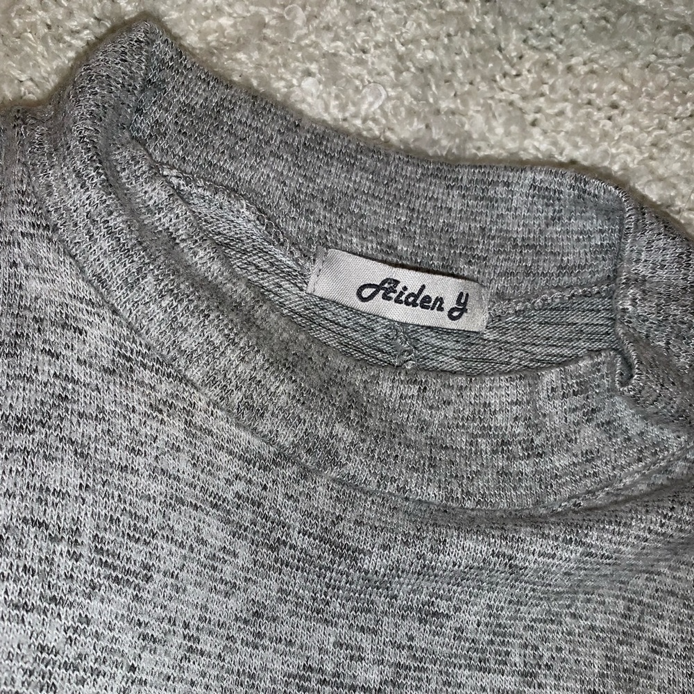 Mock Turtleneck Sweater Tank Top Dress